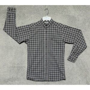 Ariat Pro Series Dark Plaid Button Down Long Sleeve Western Cowboy Rodeo Sz S